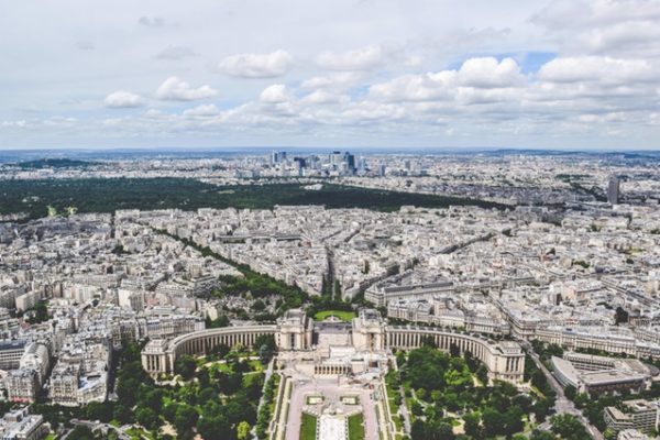 Paris, vue en hauteur depuis la Tour Eiffel