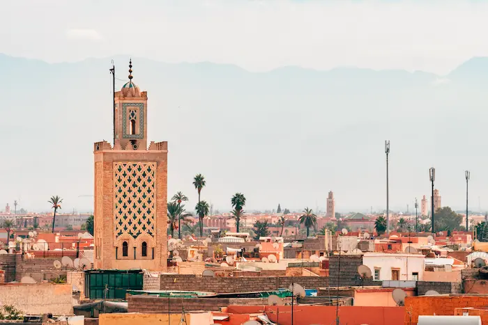 La ville de Maroc illustrant la fiscalité des non-résidents