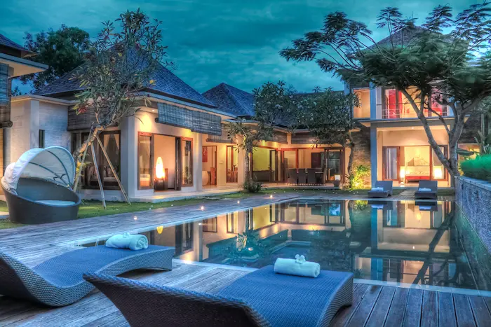 Quartier résidentiel à Badung Bali, au cœur du marché immo Bali en pleine croissance.