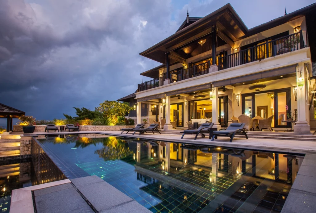 Villa abordable à Bali avec vue sur la plage et piscine privée