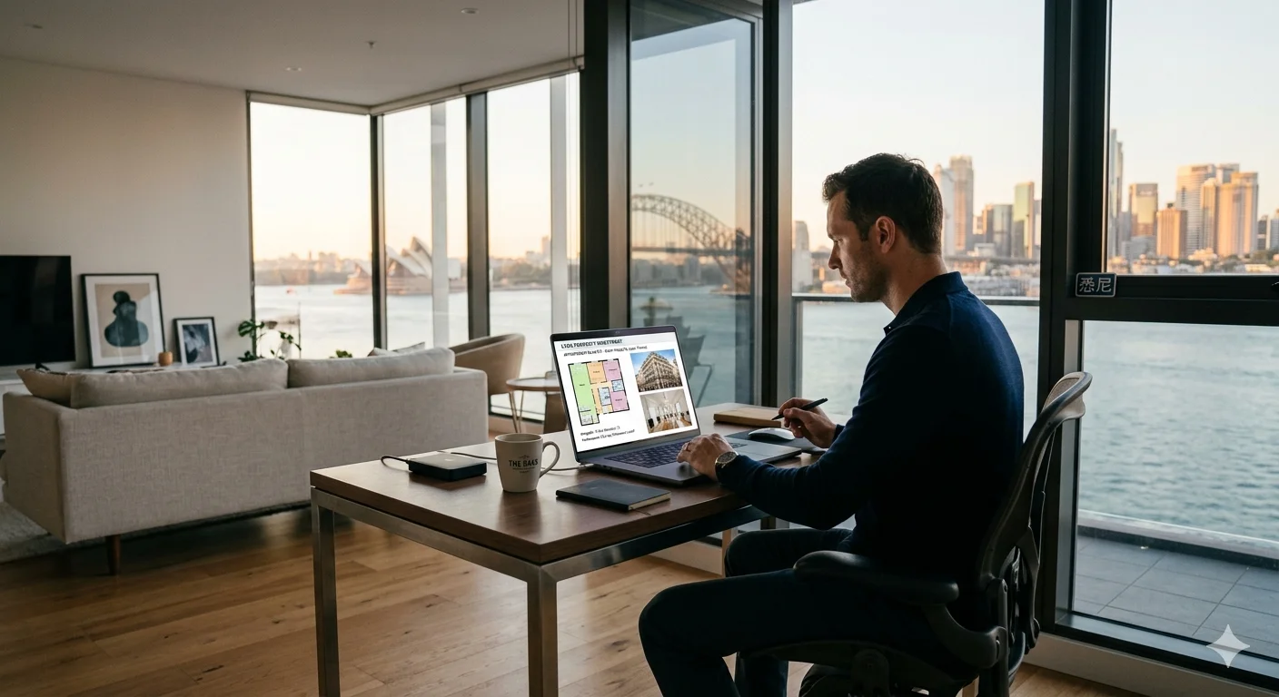 Un investisseur expatrié qui analyse son projet avec un expert Myexpat pour mieux réussir son investissement locatif à distance