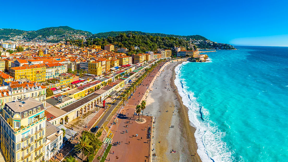 Une belle image de la ville de Nice prouvant à quel point ces quartiers peuvent être rentable pour un investisseur expatrié