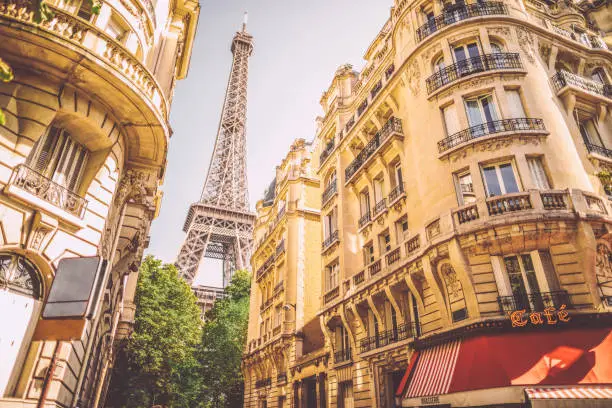 Une vue époustouflante d'un quartier de Paris comme choix de quartier lors d'un investissement locatif à Paris