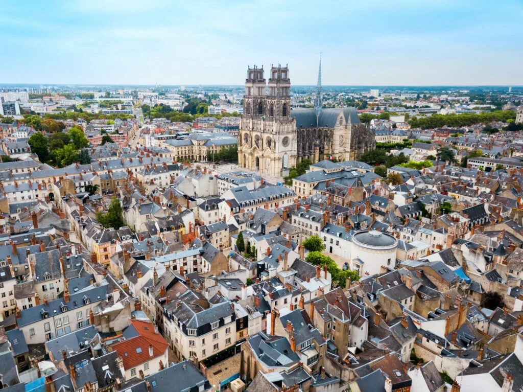 Une image de la ville d'Orléans pour montrer les meilleurs quartiers avec les meilleurs rendements locatifs